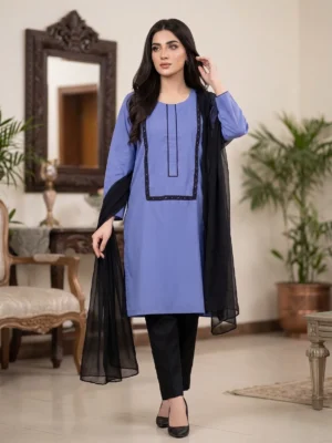 Periwinkle Grace 3-Piece Suit