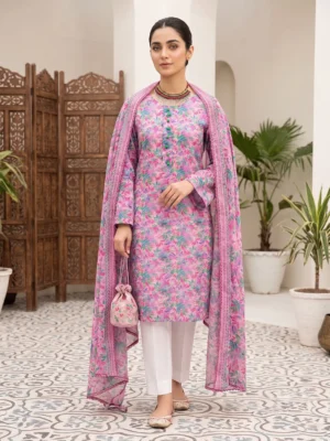 Blush Floral 3-Piece Suit